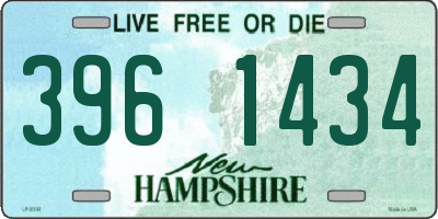 NH license plate 3961434