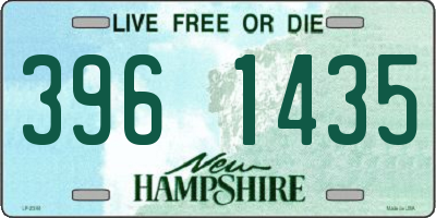 NH license plate 3961435