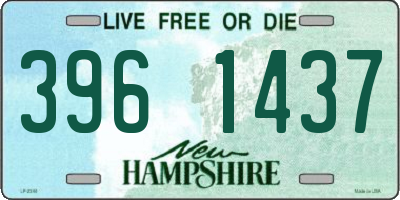 NH license plate 3961437