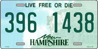 NH license plate 3961438