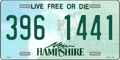 NH license plate 3961441