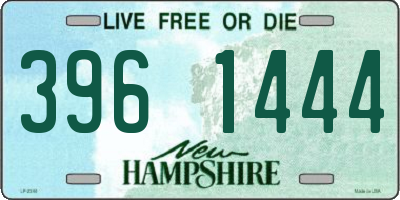 NH license plate 3961444