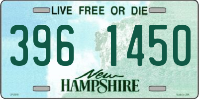 NH license plate 3961450
