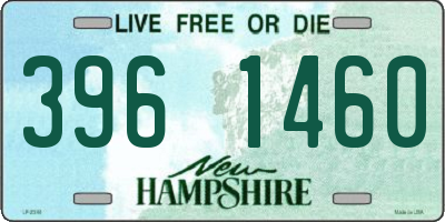 NH license plate 3961460