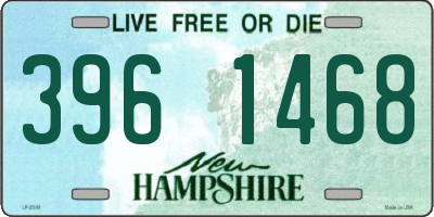 NH license plate 3961468