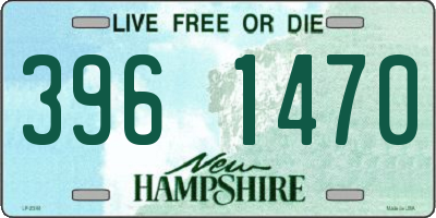 NH license plate 3961470
