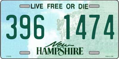 NH license plate 3961474