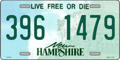 NH license plate 3961479
