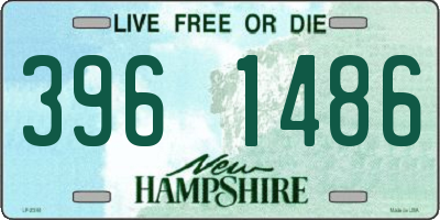 NH license plate 3961486