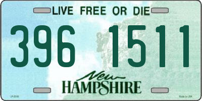 NH license plate 3961511