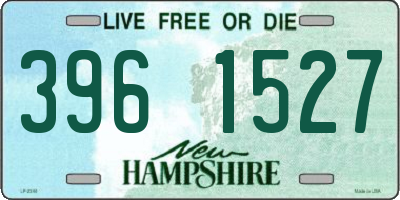 NH license plate 3961527