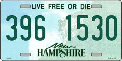 NH license plate 3961530