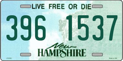 NH license plate 3961537