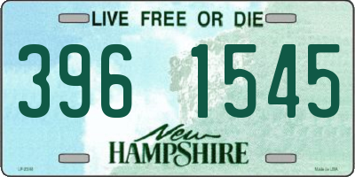 NH license plate 3961545