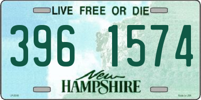 NH license plate 3961574