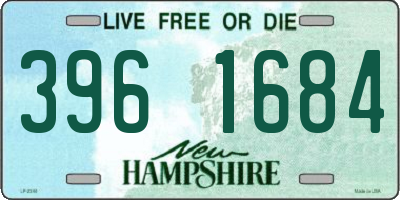 NH license plate 3961684