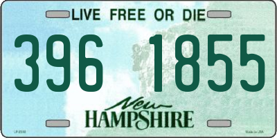 NH license plate 3961855
