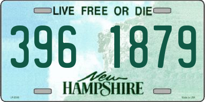 NH license plate 3961879