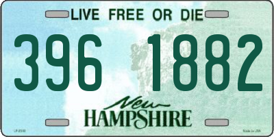 NH license plate 3961882