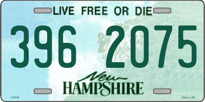 NH license plate 3962075