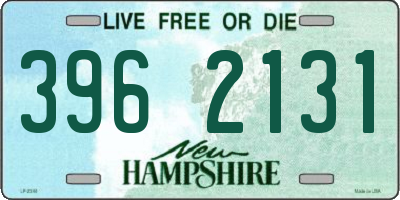 NH license plate 3962131
