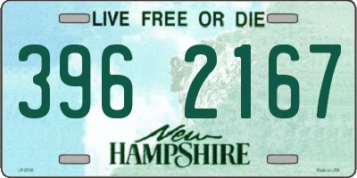 NH license plate 3962167