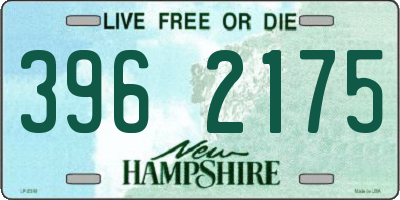 NH license plate 3962175