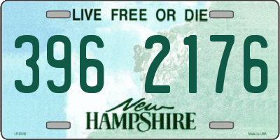 NH license plate 3962176