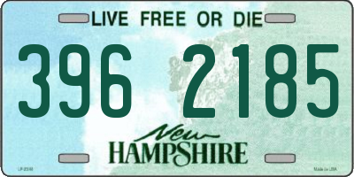 NH license plate 3962185