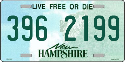 NH license plate 3962199