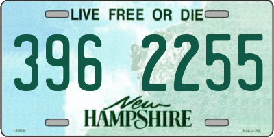 NH license plate 3962255