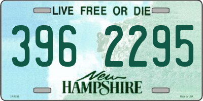 NH license plate 3962295