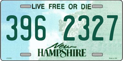 NH license plate 3962327