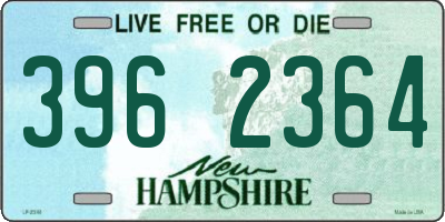 NH license plate 3962364