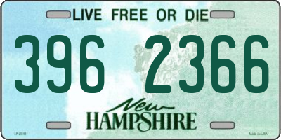 NH license plate 3962366