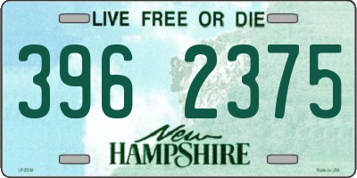 NH license plate 3962375