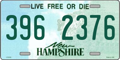 NH license plate 3962376