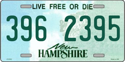 NH license plate 3962395