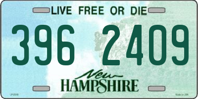 NH license plate 3962409