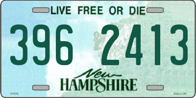 NH license plate 3962413