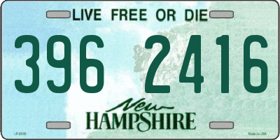 NH license plate 3962416