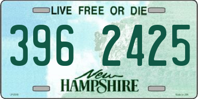 NH license plate 3962425