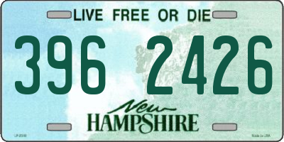 NH license plate 3962426