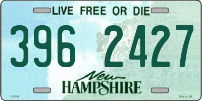 NH license plate 3962427