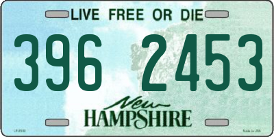 NH license plate 3962453