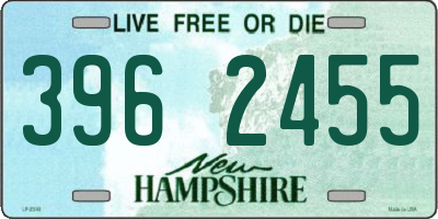 NH license plate 3962455