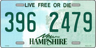 NH license plate 3962479