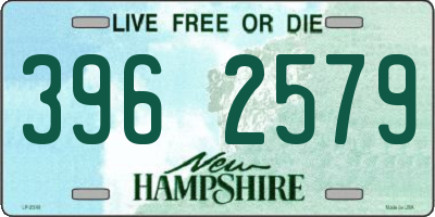 NH license plate 3962579