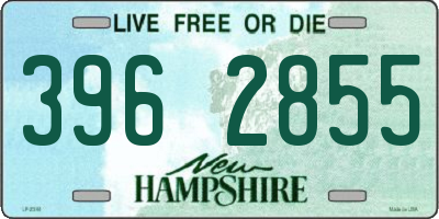 NH license plate 3962855