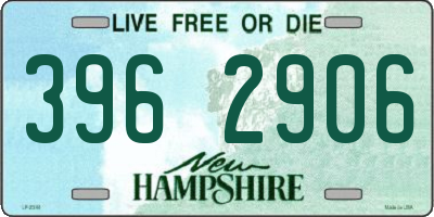NH license plate 3962906